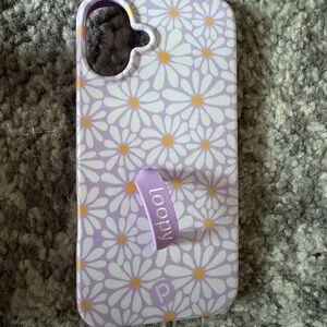 Loopy Case Lavender Daisy Phone Cover IPhone 16 PLUS